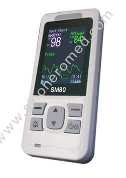 handheld pulse oximeter-SM80