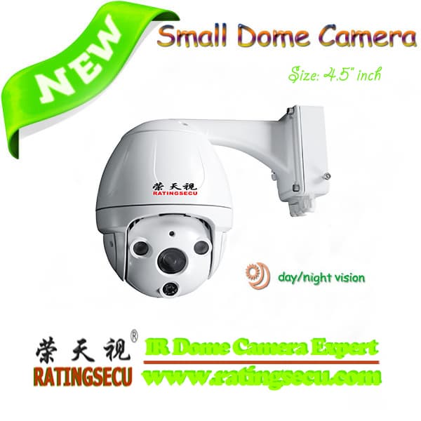 Analog Home Security mini speed dome camera