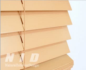 natural wood blind W001