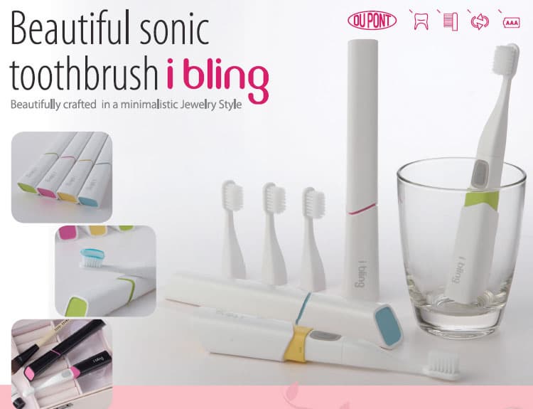 ibling bubble sonic electronic toothbrush