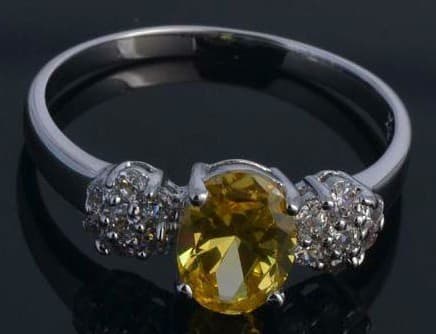 fashion fancy silver jewelry rings