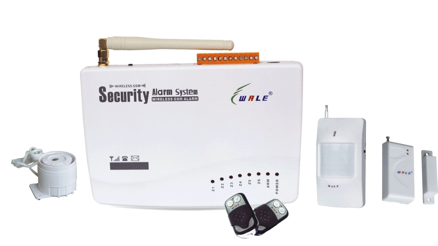 GSM intelligent wireless alarm system control