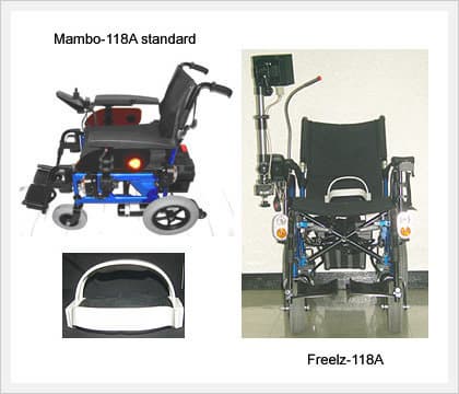 Foldable Wheelchair Mambo-118A (FREELZ-118A)
