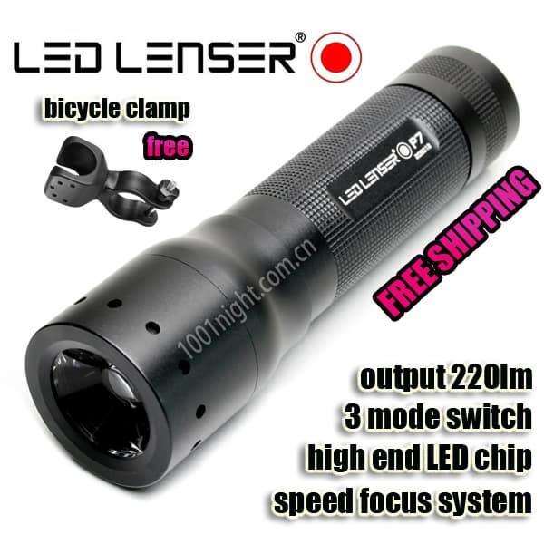 LED LENSER P7  Professional Range Powerful LED Flashlight