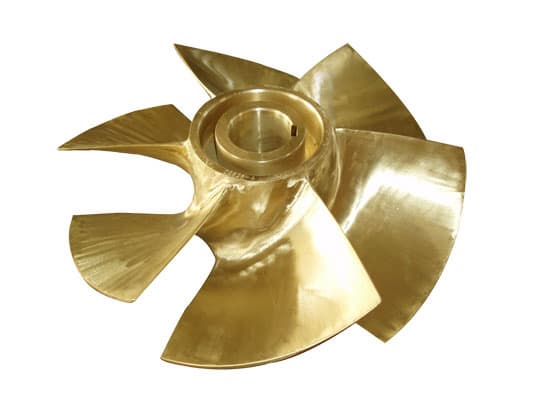 Ducted propeller or tunnel 6 blade propeller