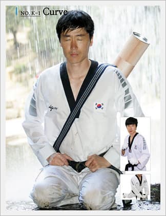 Taekwondo Uniform (No.K-1 Curve)