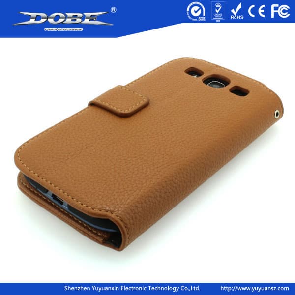 Wallet PU protective Case with buckle for Samsung Galaxy SIII/I9300 Series