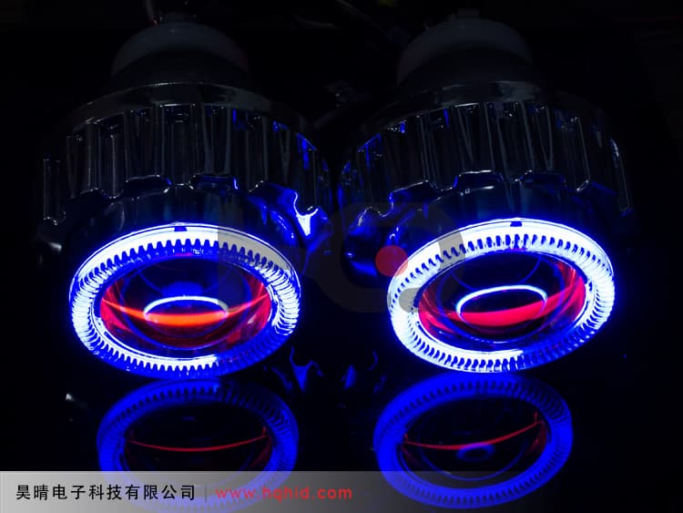 HID Bi-Xenon Projector Lens Light with Angel eyes (2.8HQ)