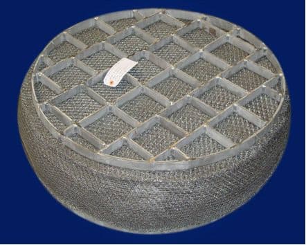 wire mesh demister pads