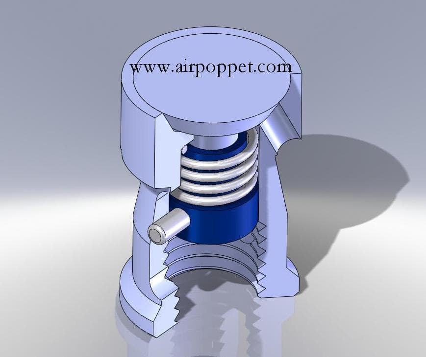 Metric Air Poppets for Plastic Injection Molds