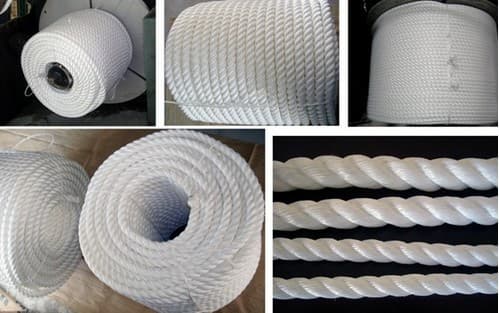 24-strand polyester/polypropylene Filament double Braided rope 88mm x 200m