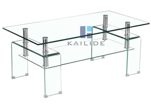 F-011 Clear Coffee Table