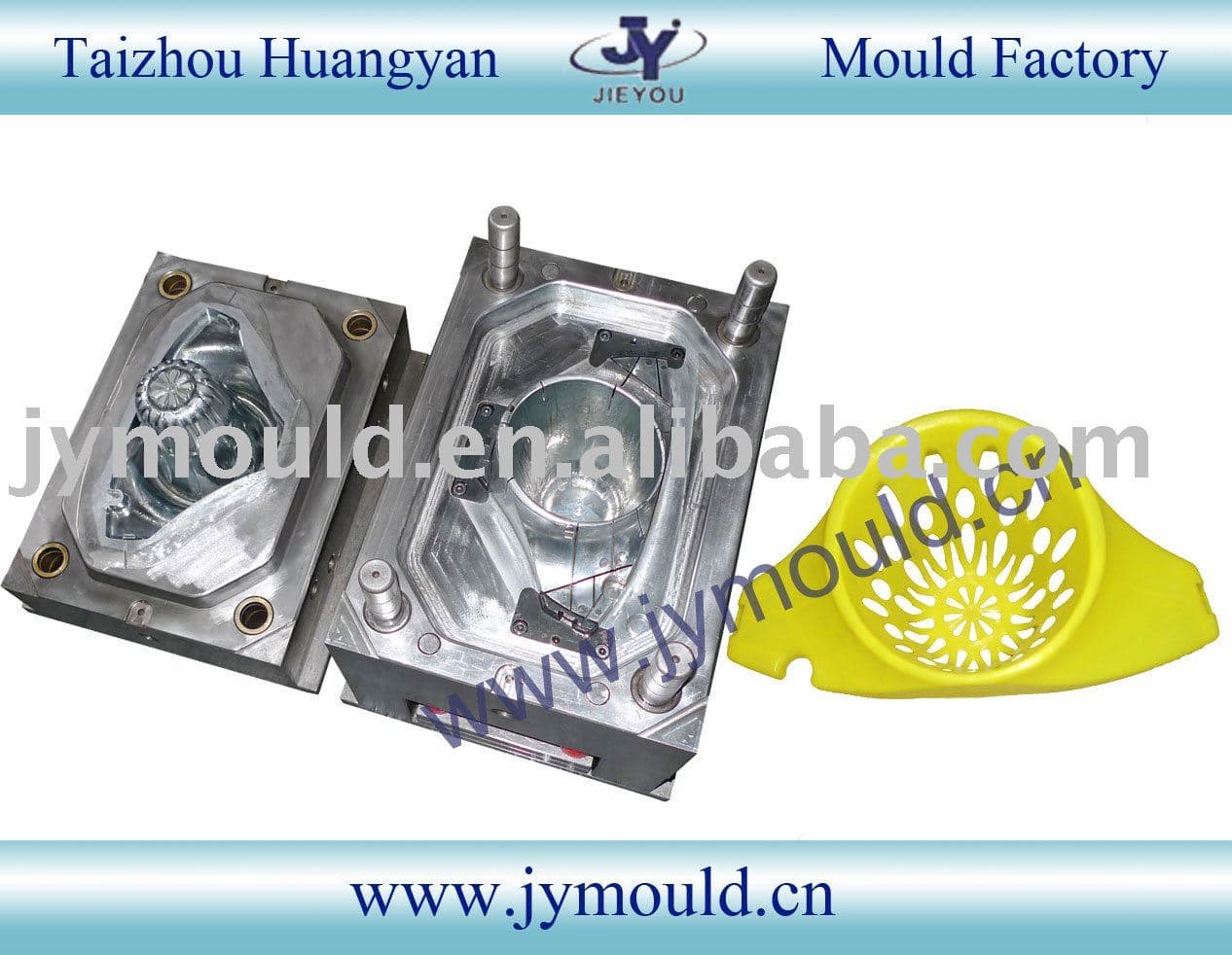 Plastic Bin Cover Injection Mould