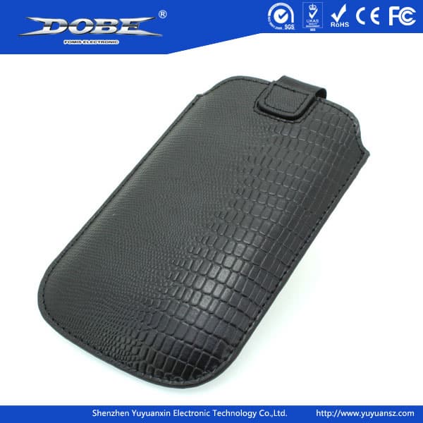 Imitation snakeskin Black PU bag/protective Case for Samsung Galaxy SIII/I9300 Series