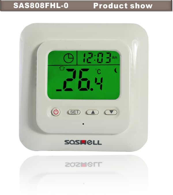 16A Europe standard floor heating thermostat
