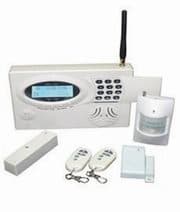 dual network GSM/telephone alarm system