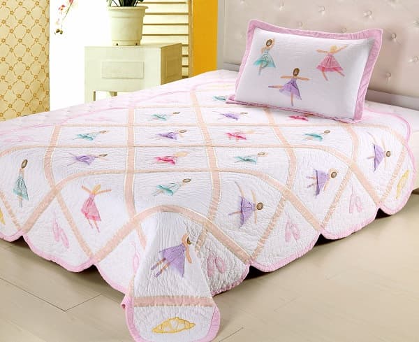 875(In Stock)Quilts/2pcs Bedding Set/ Cotton Quilt/100%cotton/wonderful design