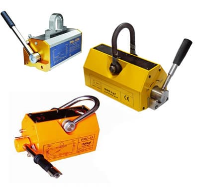 permanent magnetic lifters used for lifting and handling plate