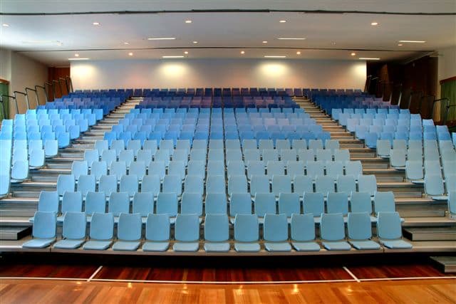 arena anti-aging retractable seating system,telescopic chair,SPECTATOR seating for public sports