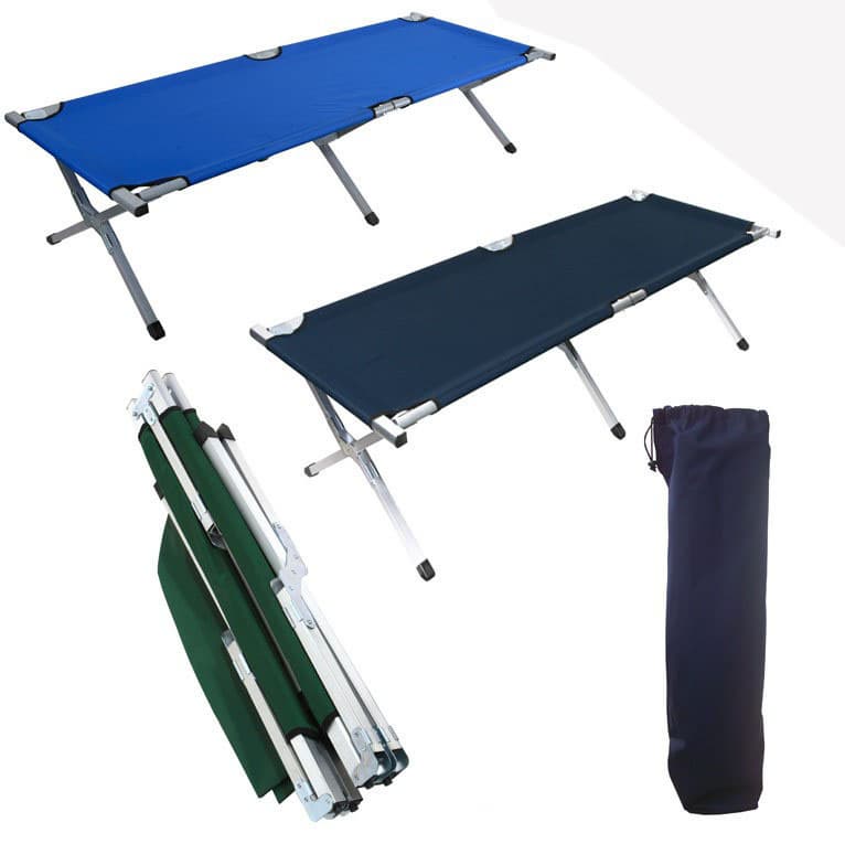 Aluminum folding bed/camping bed/summer camp cot