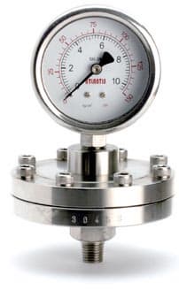 Diaphragm Pressure Gauge--Threaded Process Connection