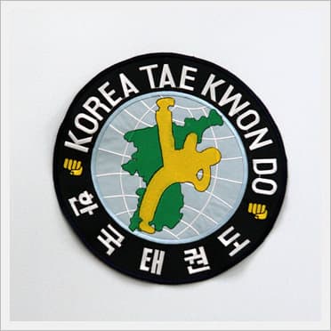 [Woosoo Co.] Embroidery, Stitched, Symbol, Logo, Emblem