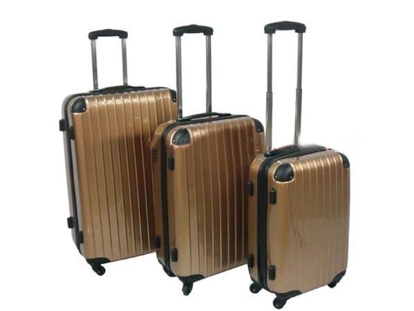 hot seling good quality ABS PC trolly luggage/travel case