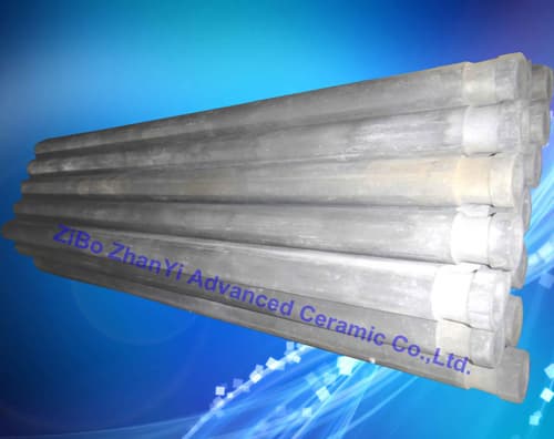 NSiC Thermocouple Protective Tubes For Molten AL