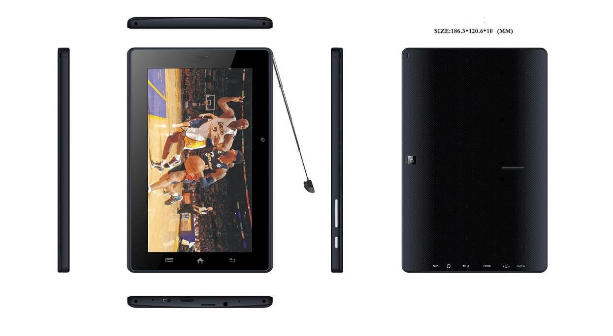 7 inch Tablet pc with TV function