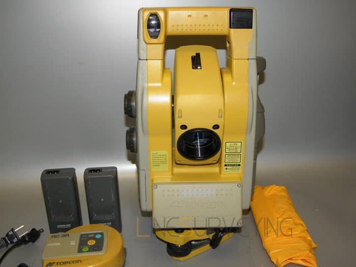 Topcon QS-3 Robotic Total Station with RC-4 2