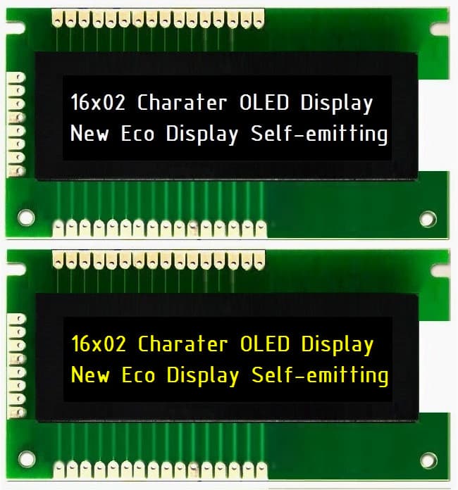 PH1602A 1602 16x2 Character OLED Display Module