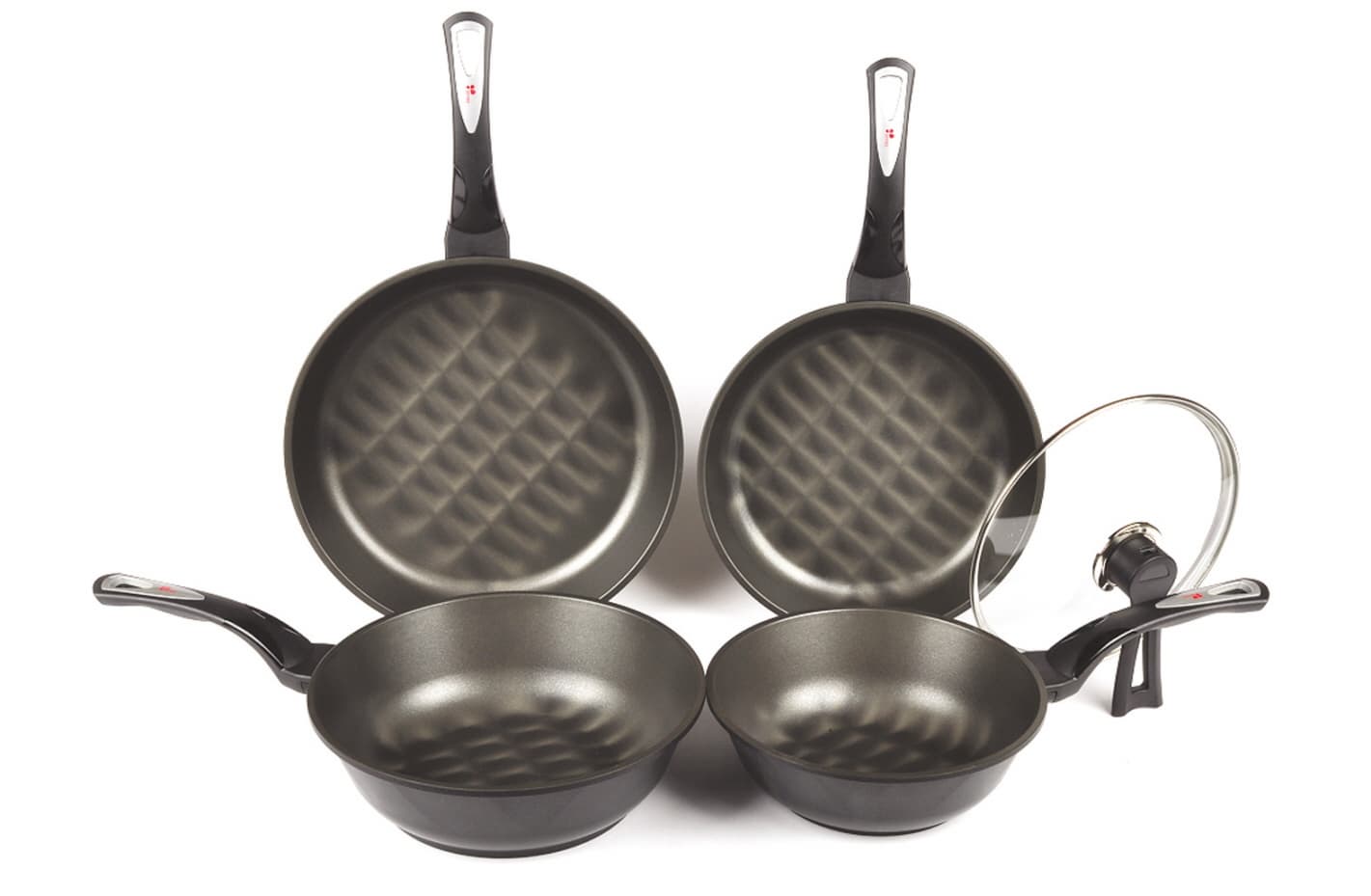 3D aluminum casting  fry and wok pan