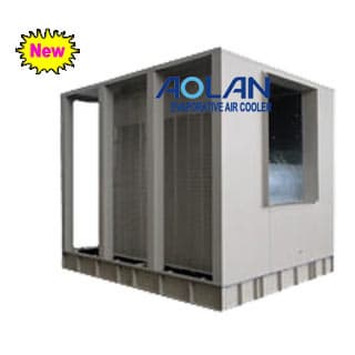 The new evaporative air conditioner for industry of the biggest airflow  (airflow 80000m3/h)