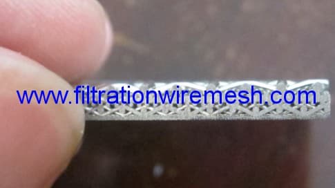 Sintered filter mesh