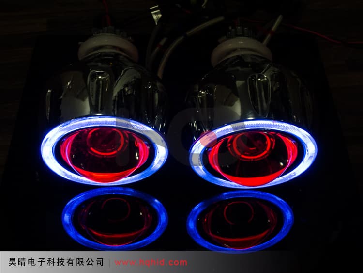 HID Bi-Xenon Projector Lens Light with Angel eyes (3.0QI)