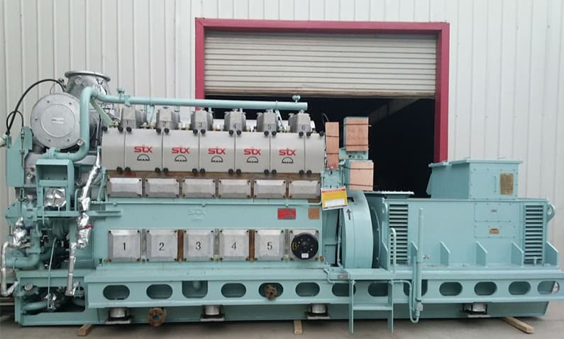 STX Man 6L 23/30 H marine generator set