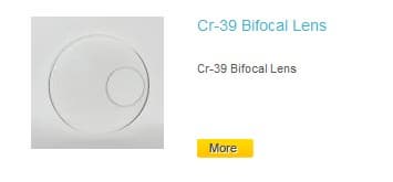 Cr-39 Bifocal Lens