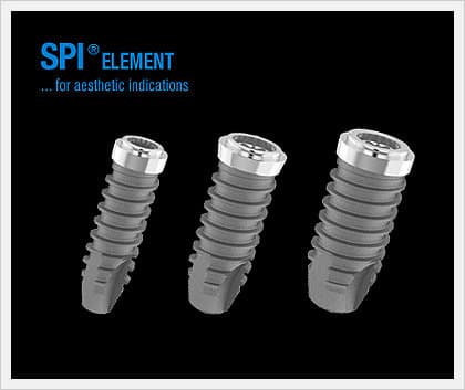 Implants (SPI Element for Aesthetic Indications)