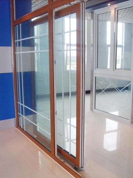 PVC Insulating Hollow Glass Door