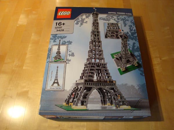 Lego Eiffel Tower 10181 Buildings Set