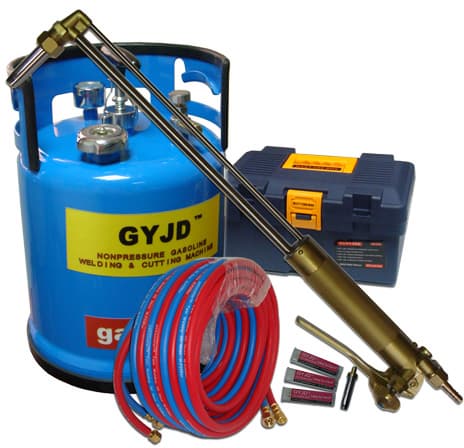 oxy-gasoline cutting torch package (American type)