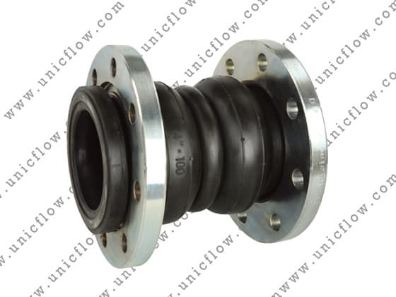 Twin Sphere Rubber Expansion Joint