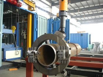 Movable Orbit-type Pipe Cutting & Beveling Machine