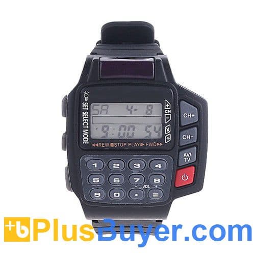 Multi-Function Remote Control Digital Calculator Wrist Watch