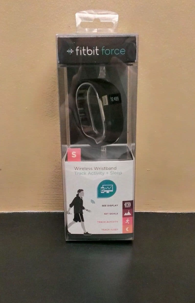 Fitbit Force Pedometer Black Small