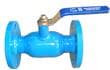 Flange end fully welded ball valve