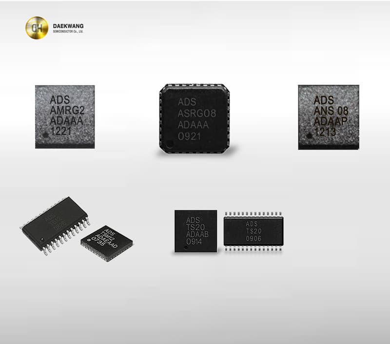 8-Channel, Touch Sensor IC (ASRG08QD)