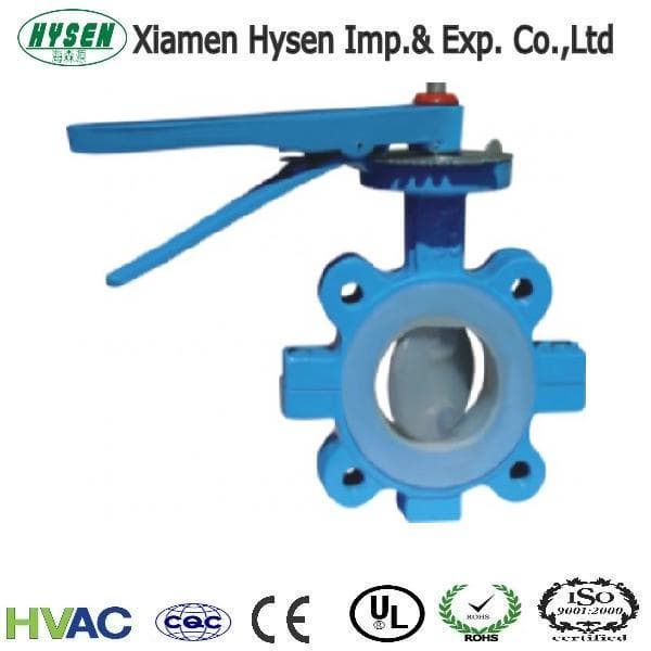 Hand Lever Water Wafer Butterfly Valve
