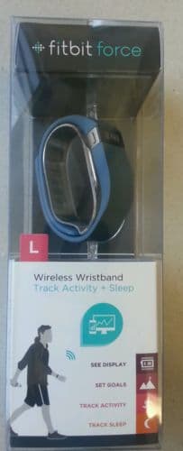 Fitbit Force Pedometer Slate Large
