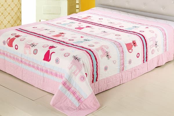 976 ( In Stock) foundation Quilts/3Pcs Bedding Set/ Cotton Quilt/inspired Set